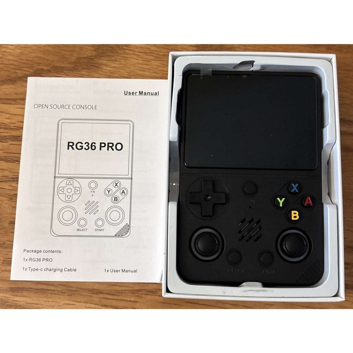 RG36 PRO Retro Handheld Game Console Open Source System, 3.5" IPS Screen 64G TF