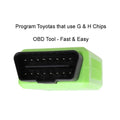 Toyota G & H Chip OBDII Programming Dongle - Car Key Fob DIY Programmer via ODB2