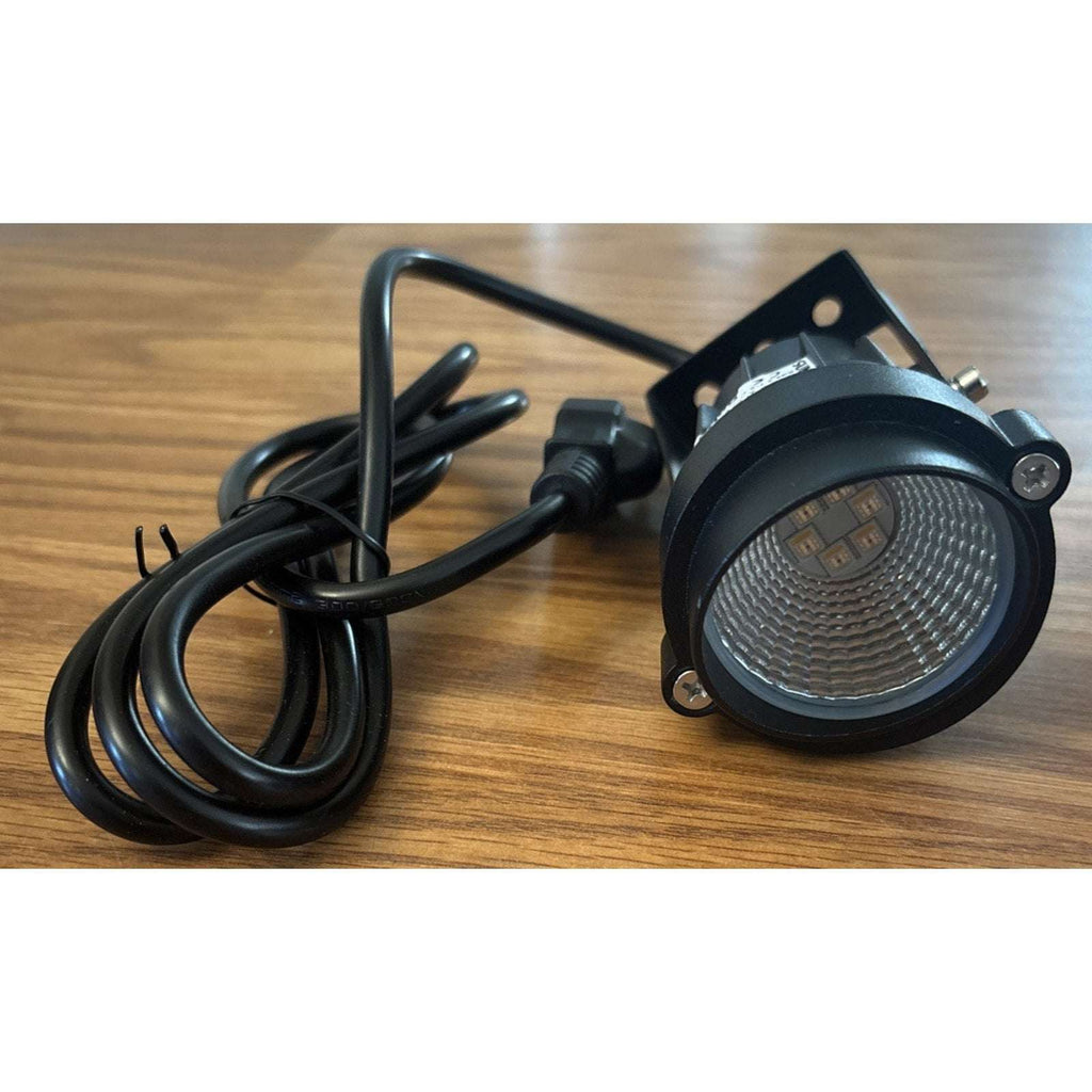 SUNVIE 4 Pack RGBW 12W Outdoor Waterproof Landscape Spotlights Plug-In w/ Remote