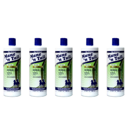 5-Pack Mane 'n Tail HERBAL GRO SHAMPOO with OLIVE OIL & KERATIN 27.05 fl oz