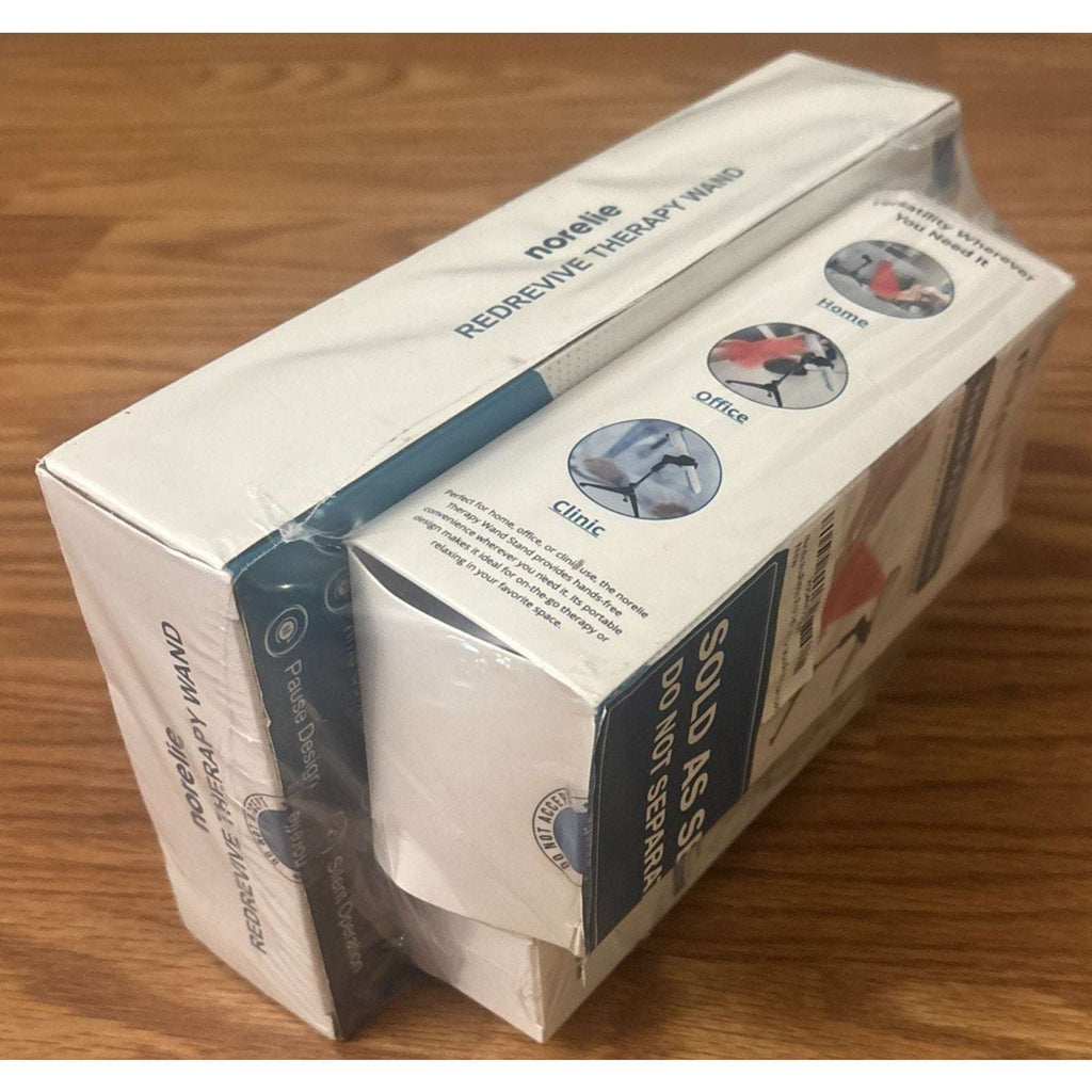 Norelie RedRevive Cold Laser Therapy Wand, Stand & Conductive Gel Bundle Set NEW