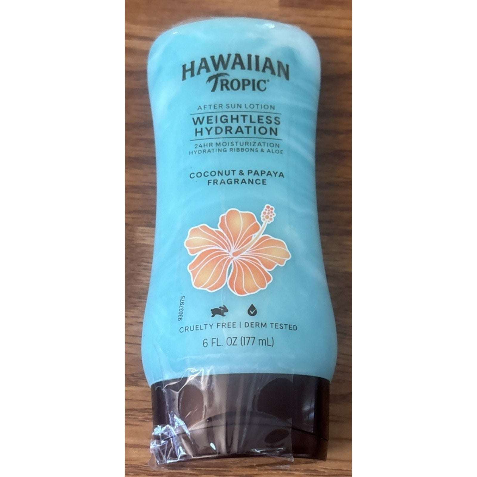 3 Pack Hawaiian Tropic After Sun Lotion Weightless Hydration Coconut Papaya 6oz