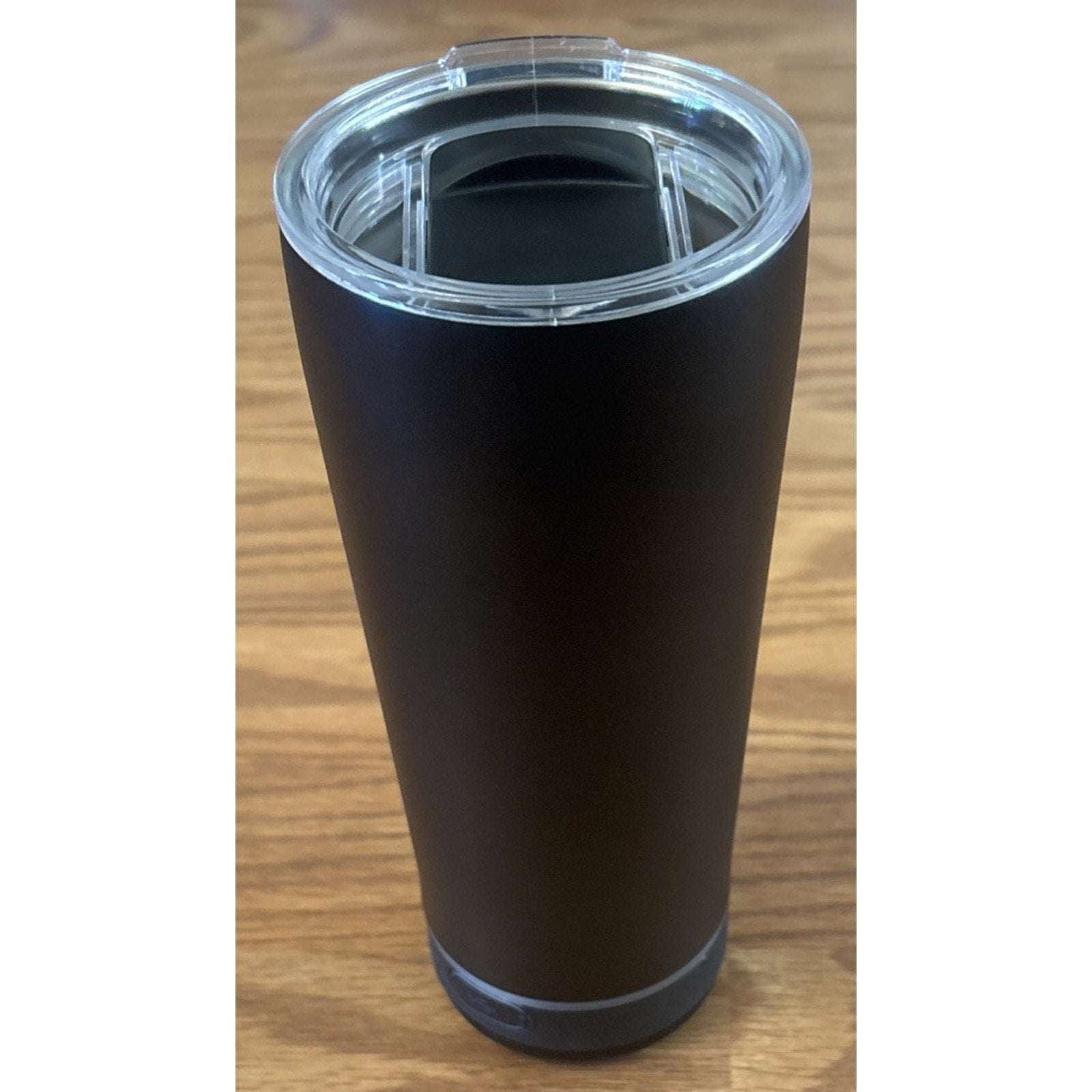 Stainless Steel Tumbler Bluetooth Speaker RGB Lights Rechargeable Travel Cup/Lid