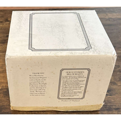 Hawthorne Rockwell's Christmas in Stockbridge "The Town Offices" Lights Up