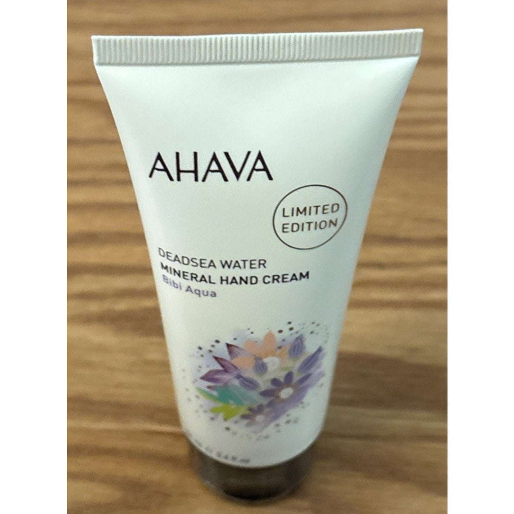 AHAVA DeadSea Water Mineral Hand Cream Bibi Aqua LIMITED EDITION 3.4 fl oz NEW!