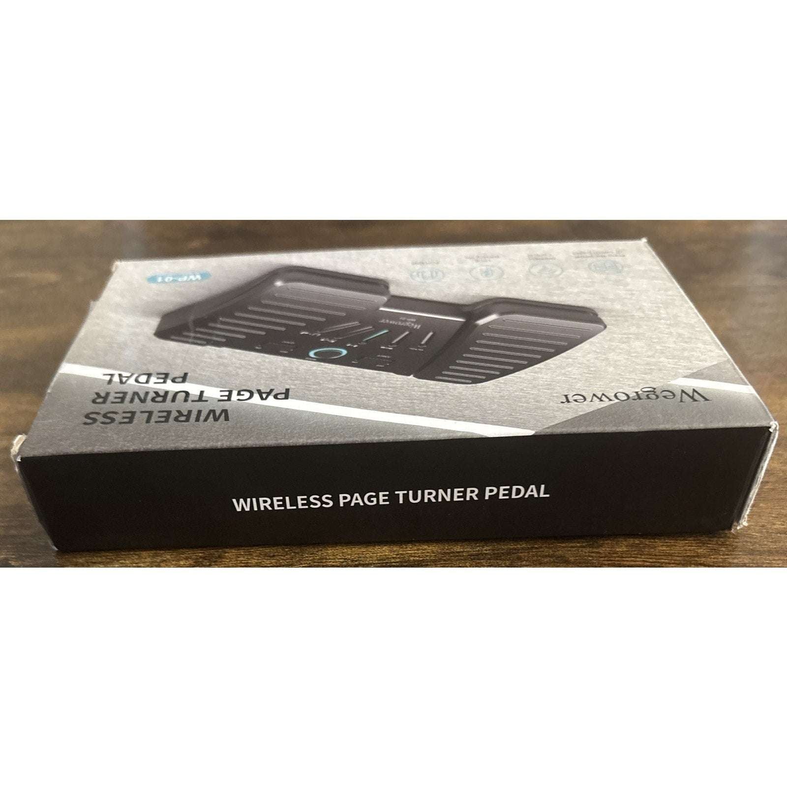 Wireless Bluetooth Page Turner Foot Pedal Musical Instruments iPad Phones Tablet