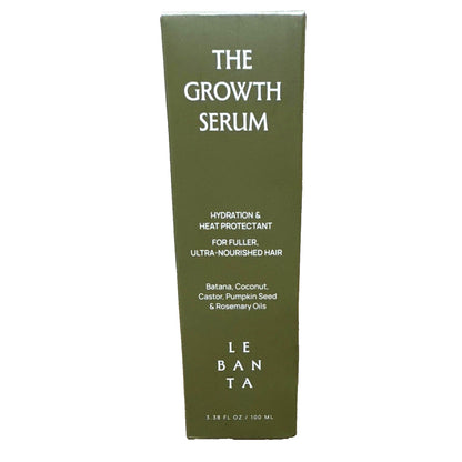 LEBANTA Growth Serum Hydration & Heat Protectant Batana Coconut Caster Rosemary