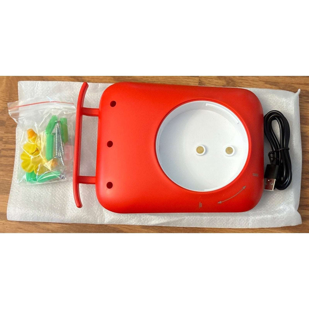AI Smart Hummingbird Feeder Solar Camera w/ Video 160° Motion Sensor Nightvision