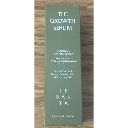 LEBANTA Growth Serum Hydration & Heat Protectant Batana Coconut Caster Rosemary