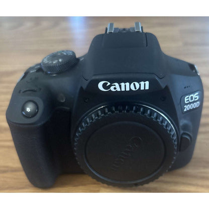 Canon EOS 2000D / Rebel T7 EF-S 18-55mm III Lens Kit + Filters, Lens, Bag & More