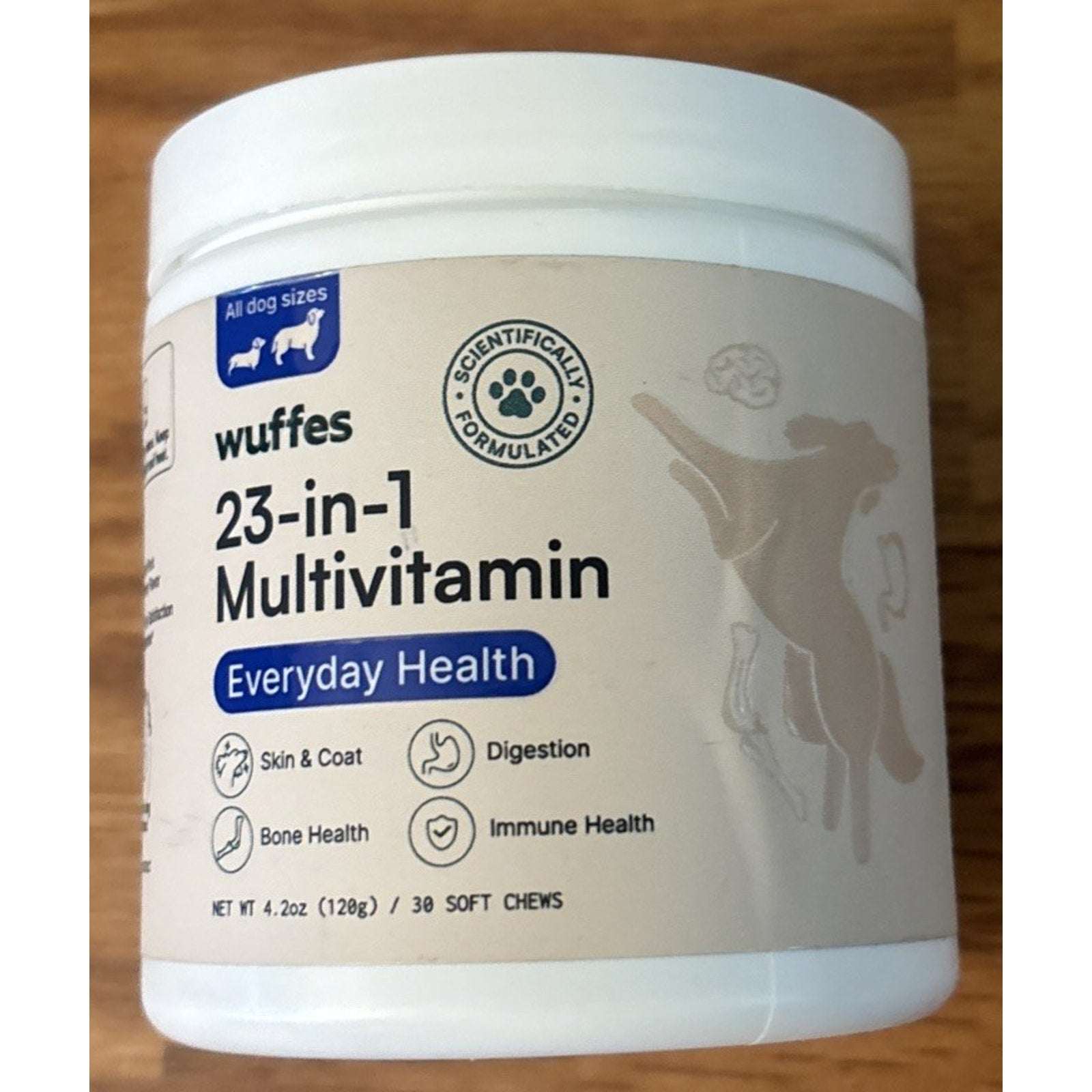 WUFFES 23-IN-1 Multivitamin Everyday Health (All Dog Sizes), 30 Soft Chews 2027