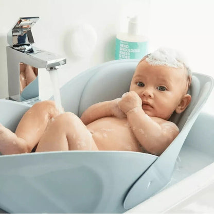 Frida Baby Soft Sink Bath Bather Foldable Easy Storage Quick Dry Cushion Bathtub