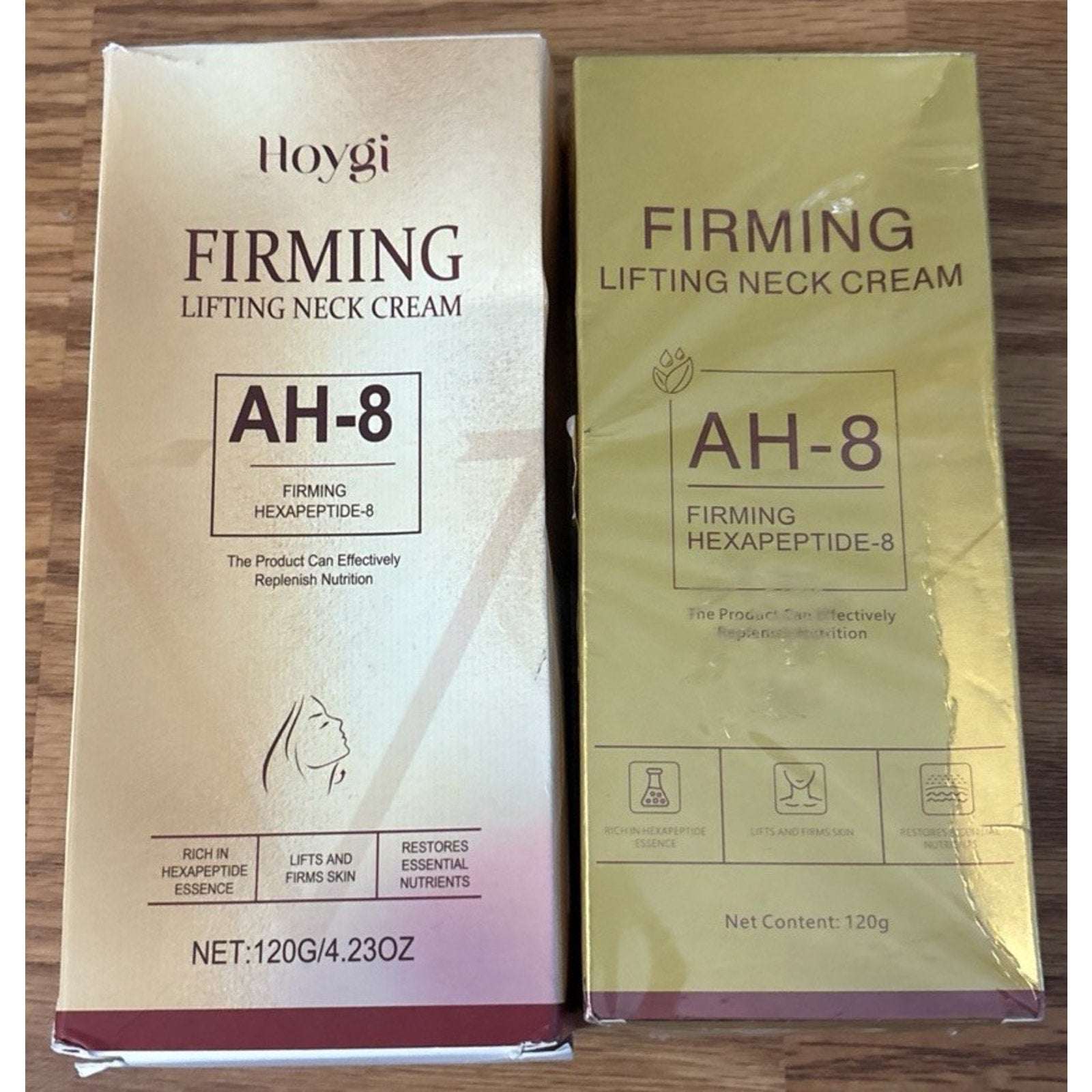 2 PACK AH-8 Firming Lifting Neck Cream Roller Skin Care 120g Hoygi+ EXP 2028