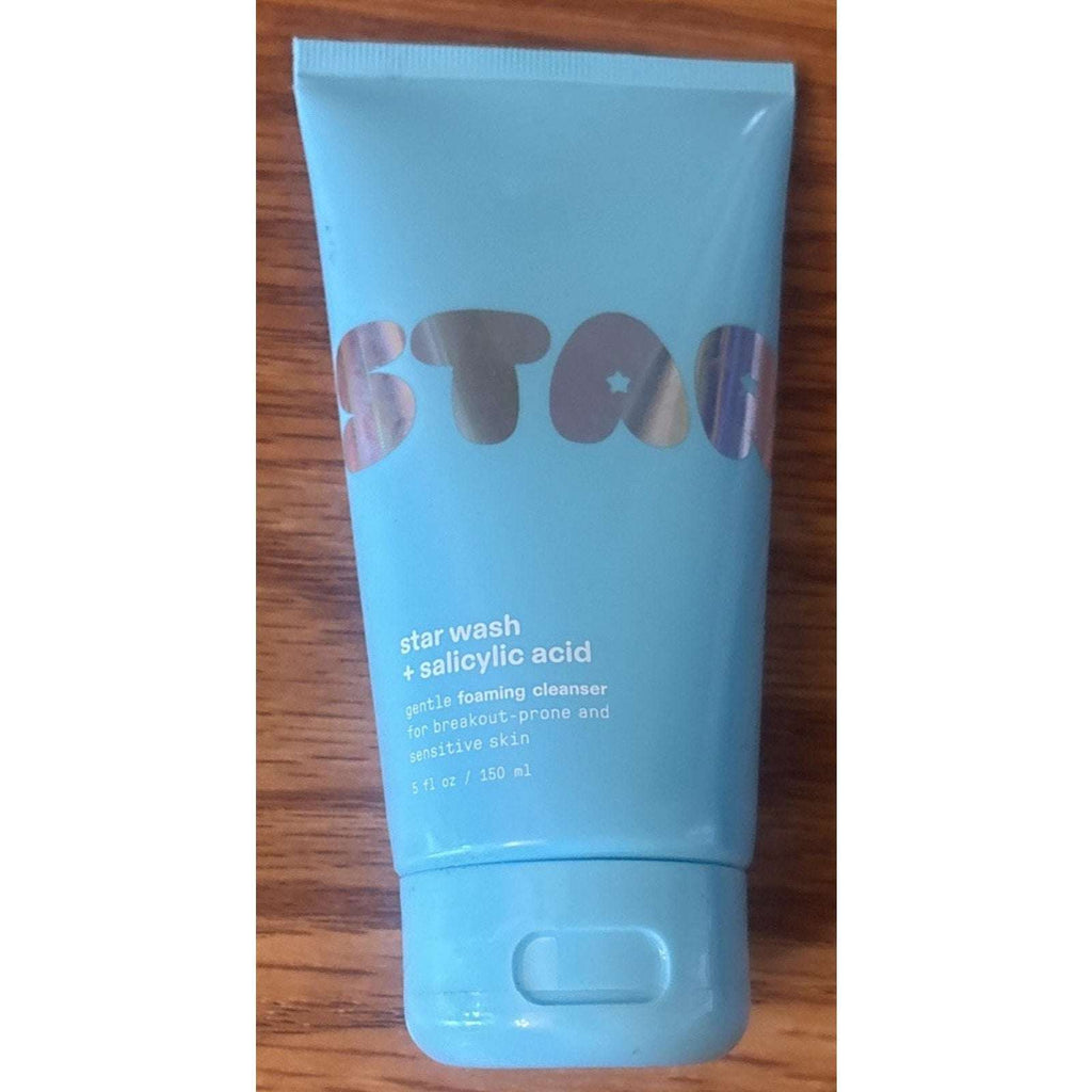 Starface Star Wash + Salicylic Acid Foaming Facial Cleanser for Breakout-Prone