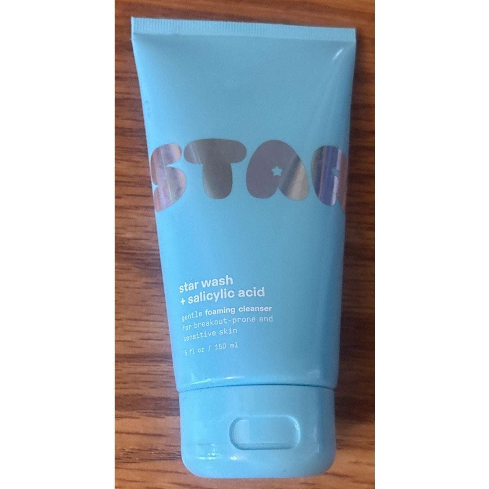 Starface Star Wash + Salicylic Acid Foaming Facial Cleanser for Breakout-Prone