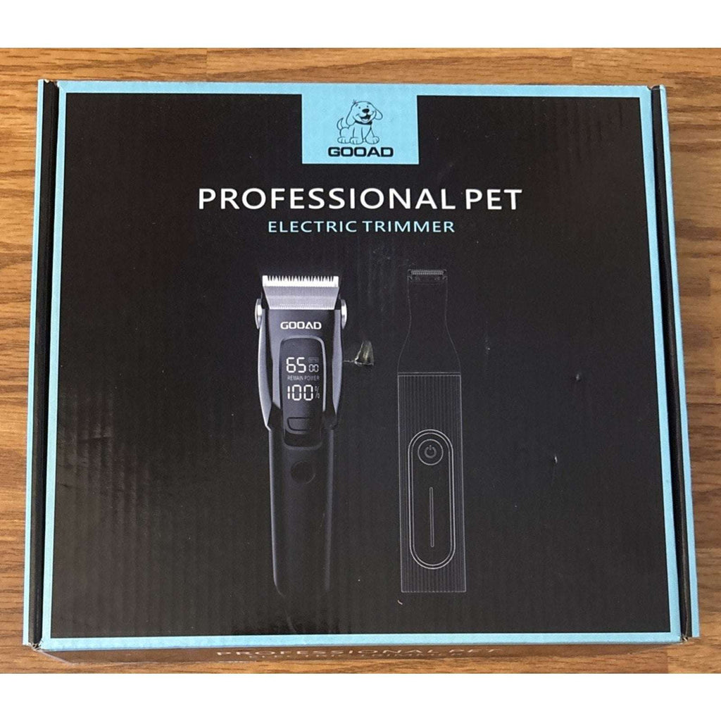 Wireless Dog Grooming Set Clippers, Paw Trimmers for Thick Hair Coats Low Noise