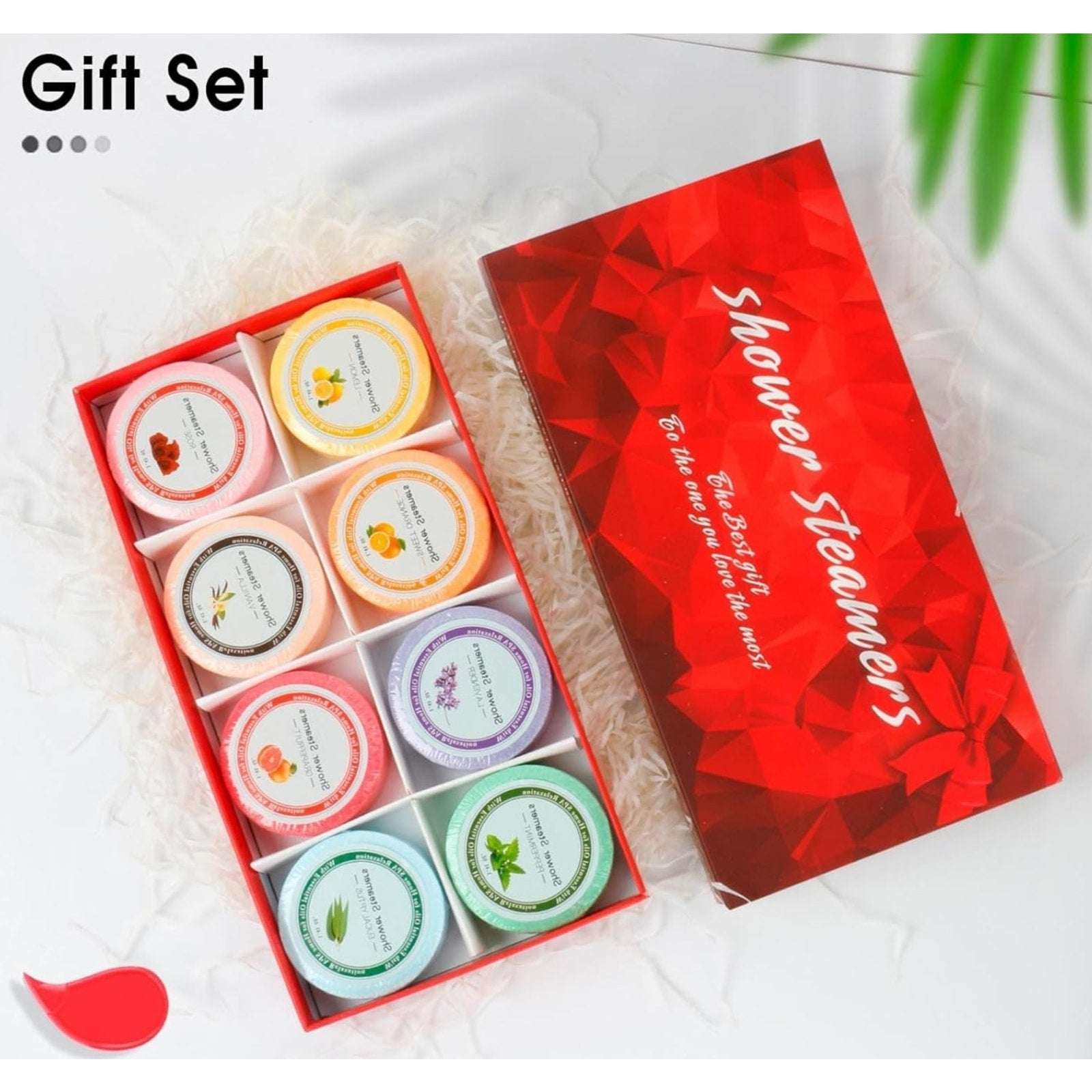 24 Pack Shower Steamers Aromatherapy w/ Essential Oils Shower Bombs (3 Boxes)