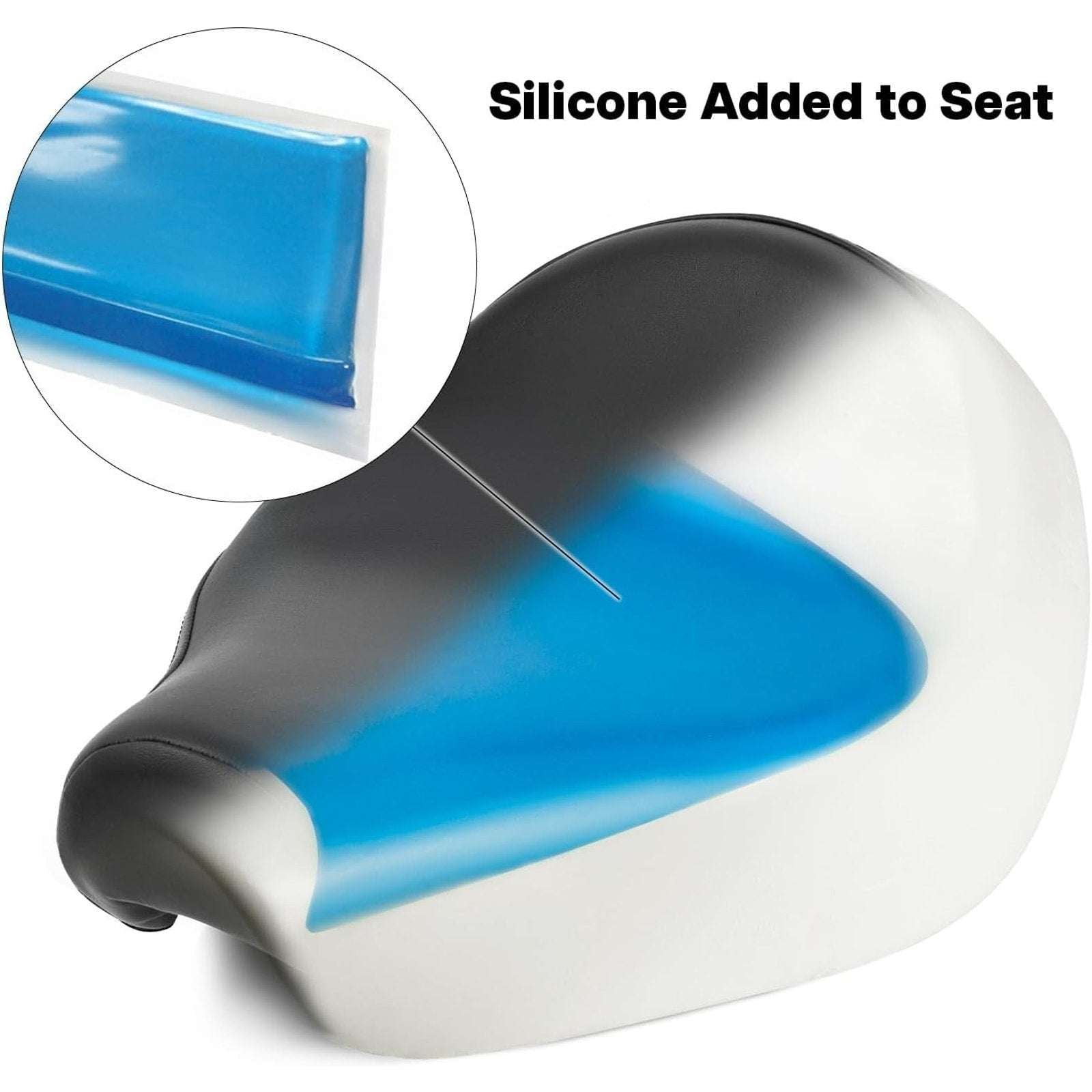 Smooth Style Thicker Solo Front Seat Cushion Honda Rebel CMX300 CMX500 2017-2025