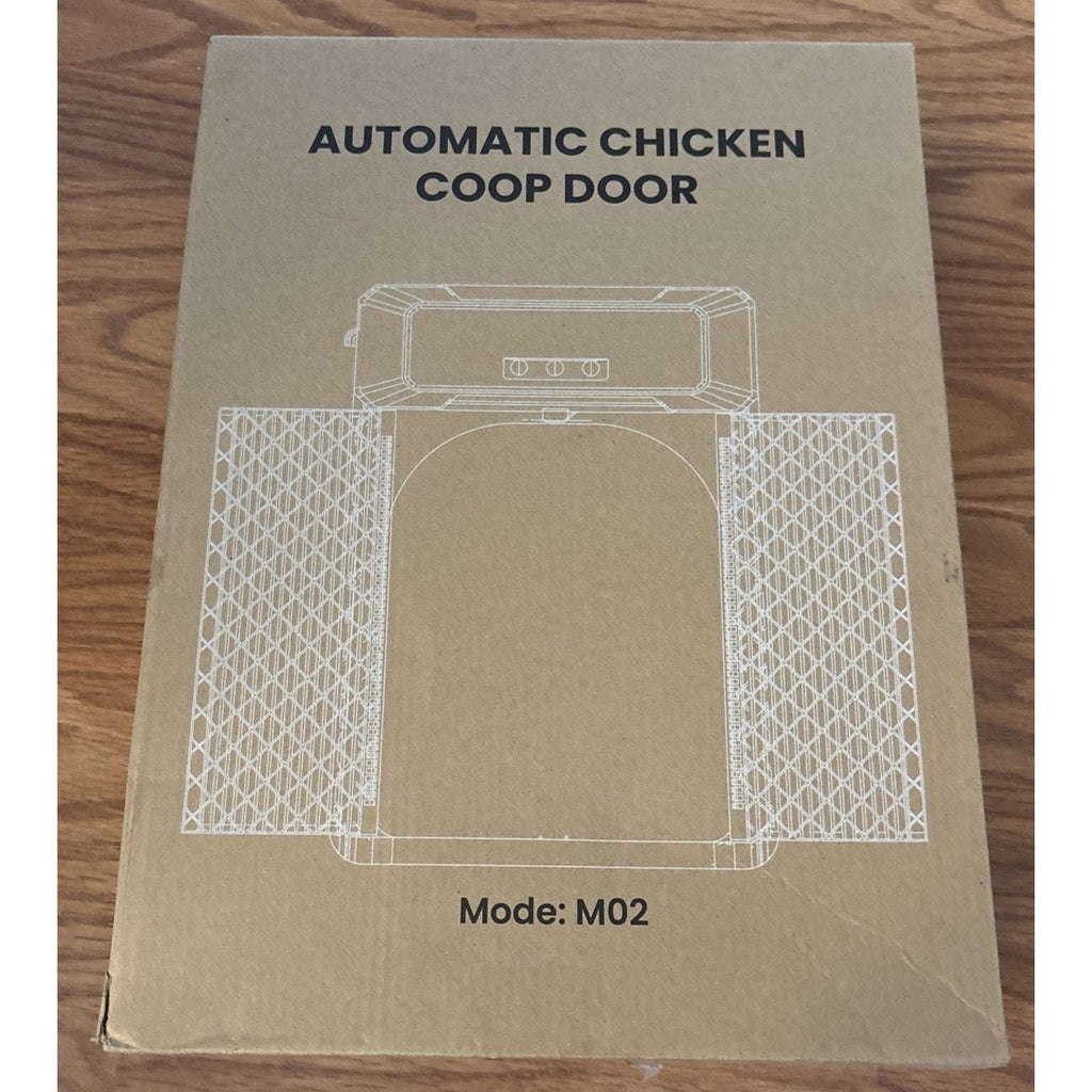 Automatic Solar Powered Electric Chicken Coop Double Door Remote, Light Sensors+