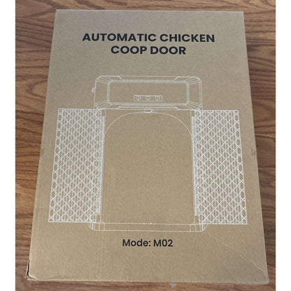 Automatic Solar Powered Electric Chicken Coop Double Door Remote, Light Sensors+