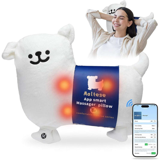 SOFT PUPPY BUDDY Heated 3-Speed Massager Timer, Rechargeable, Remote App Control