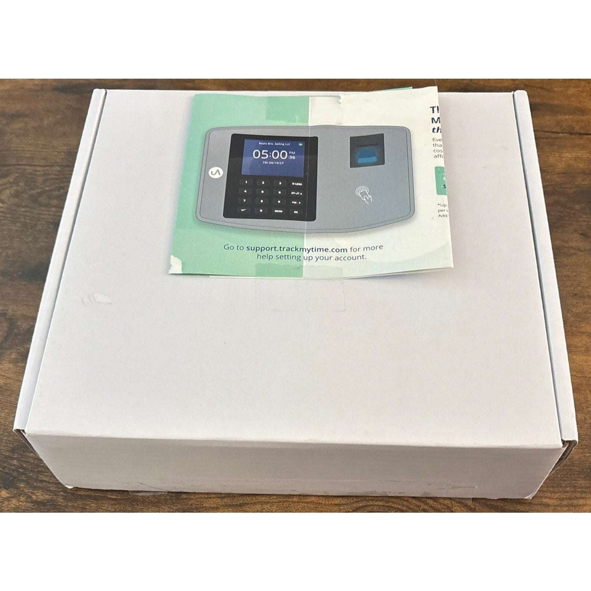 uAttend BN6500N Biometric Fingerprint WiFi Time Clock System for Business SEALED