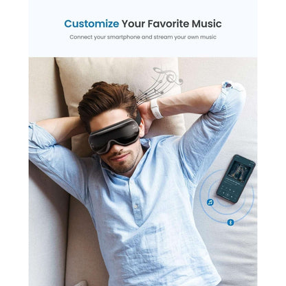 RENPHO EYERIS 1V Eye Massager – Voice Control, Heat, Compression & Vibration