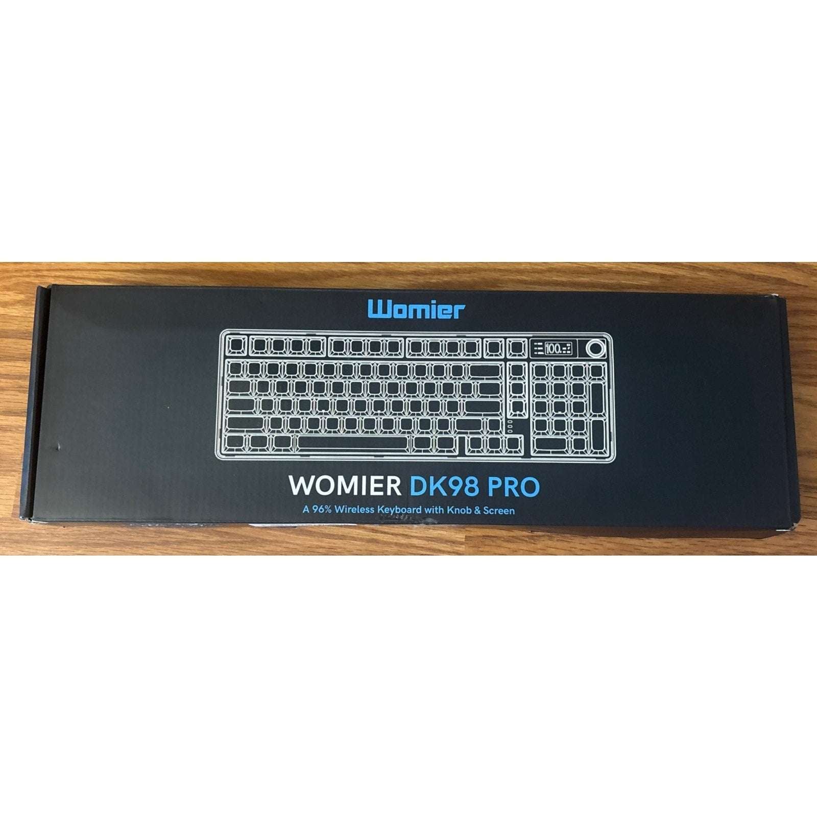 Womier DK98Pro 96% Wireless Tri-Mode RGB Smart Membrane Keyboard MultiMedia Knob