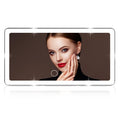 Car Sun Visor Vanity Mirror, Big Led Car Mirror w/ 3 Light Modes, 80 LEDs, Recha