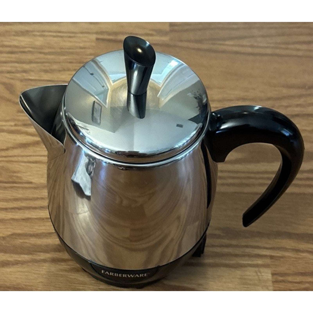 Farberware Electric Coffee Percolator FCP240 Stainless Steel Basket Automatic