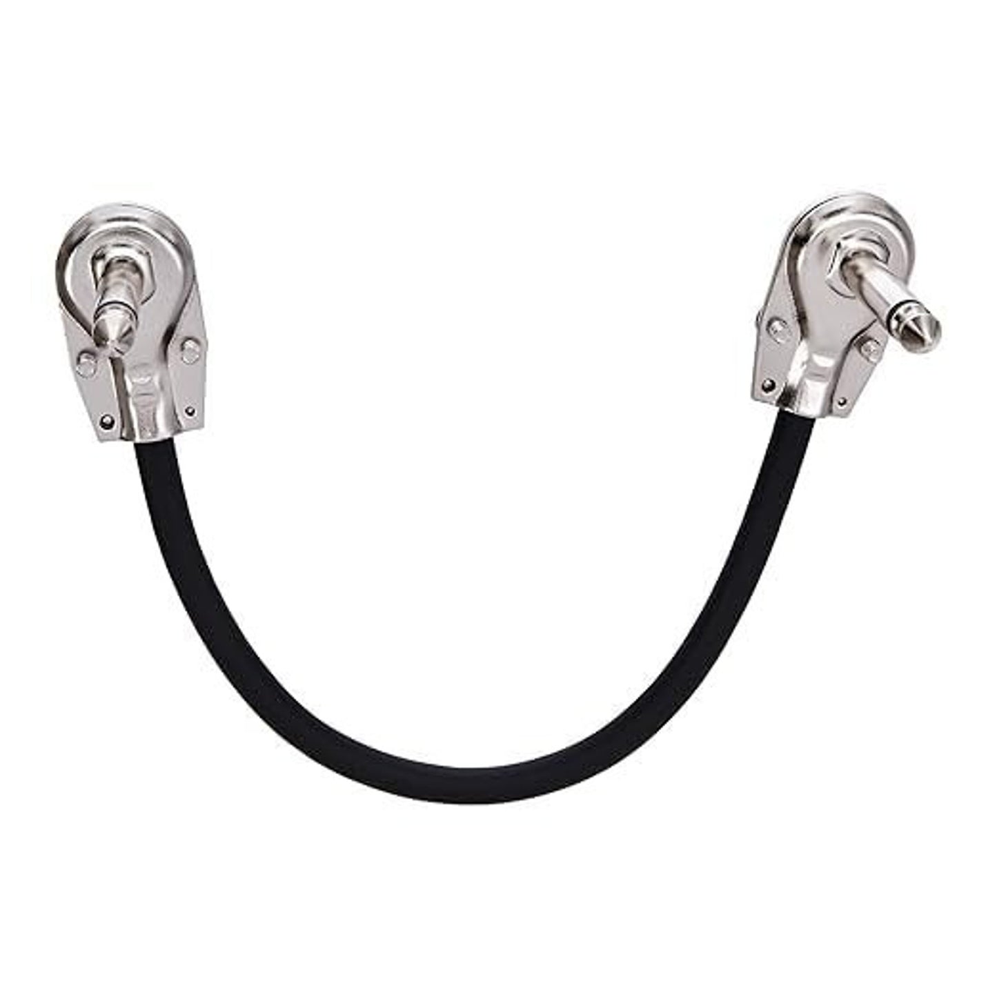 4Pack Guitar Effect Pedal Board Instrument Patch Cord Cables 6" 1/4" Right Angle