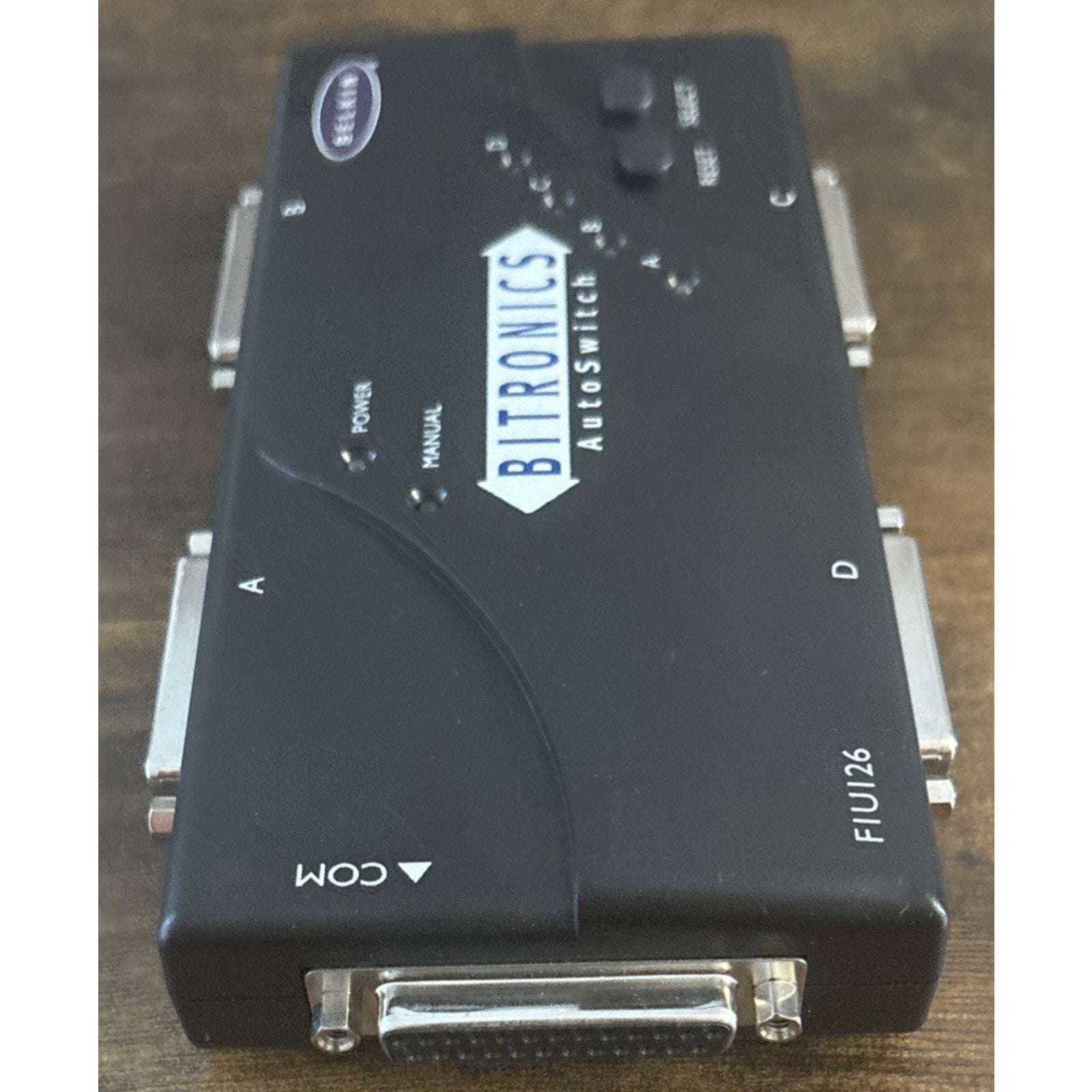 Belkin F1U126-KIT Bitronics Data AutoSwitch 4 Parallel Port IEEE 1284 Cable Incl