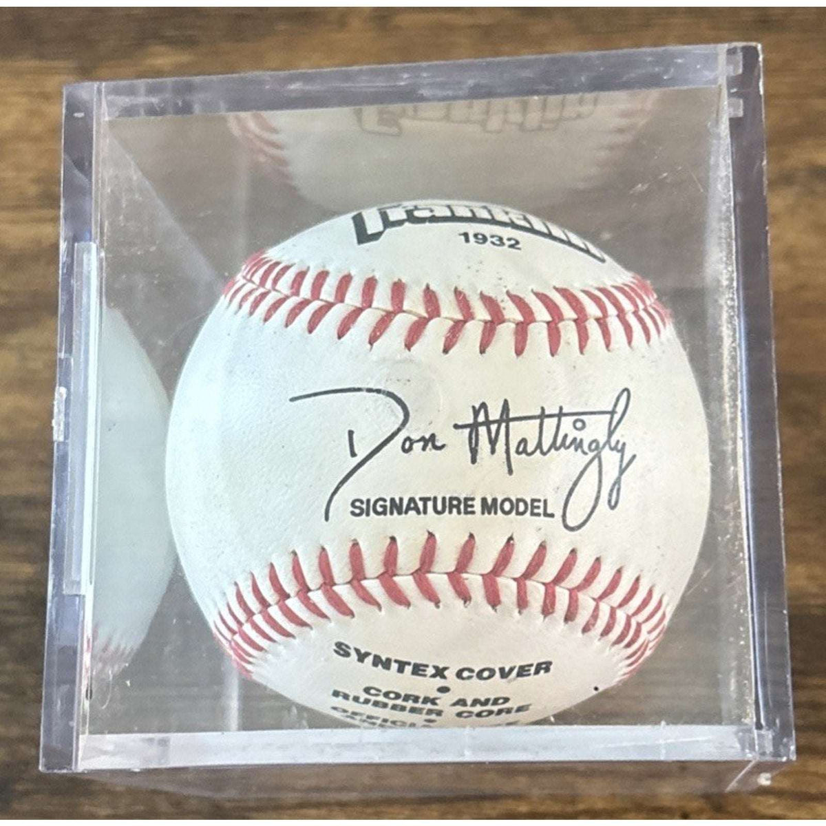 Luis Tiant Signed Autographed Franklin Don Mattingly Signature Coll. Baseball