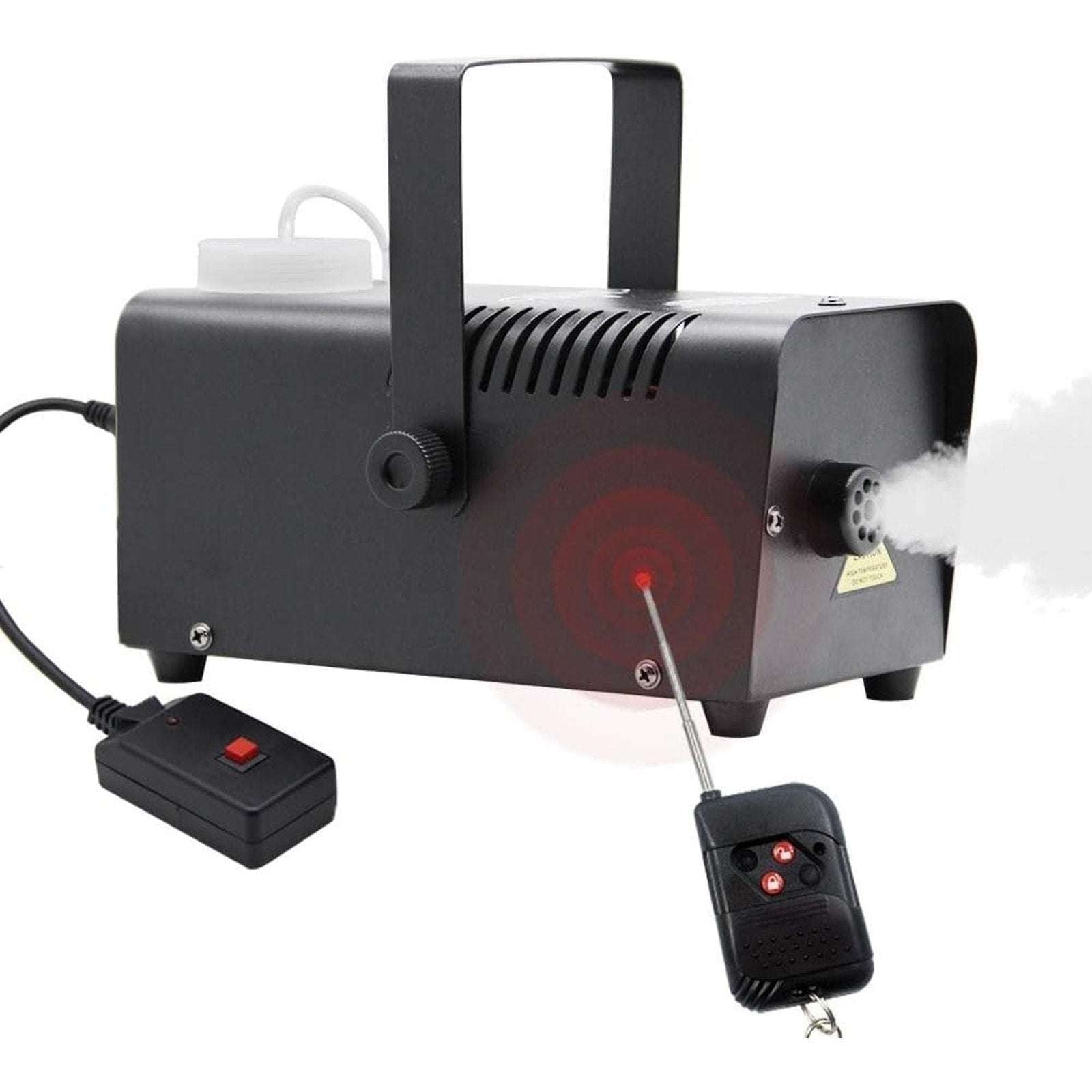400W 1500CFM Portable Halloween DJ Party Fog Machine 2 Remotes & Fuse Protection