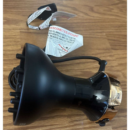 Bellissima Italia Diffon Hair Blow Dryer Diffuser for Curly Hair Rose Gold G5604