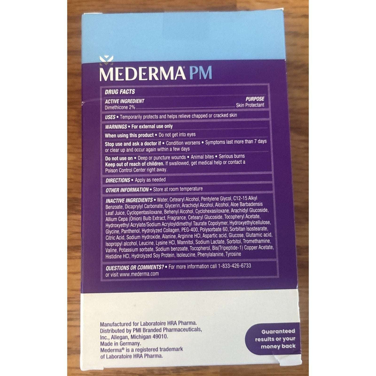2PC Mederma PM Intensive Overnight Scar Cream Triple Action+ Tripeptol 1oz 04/28