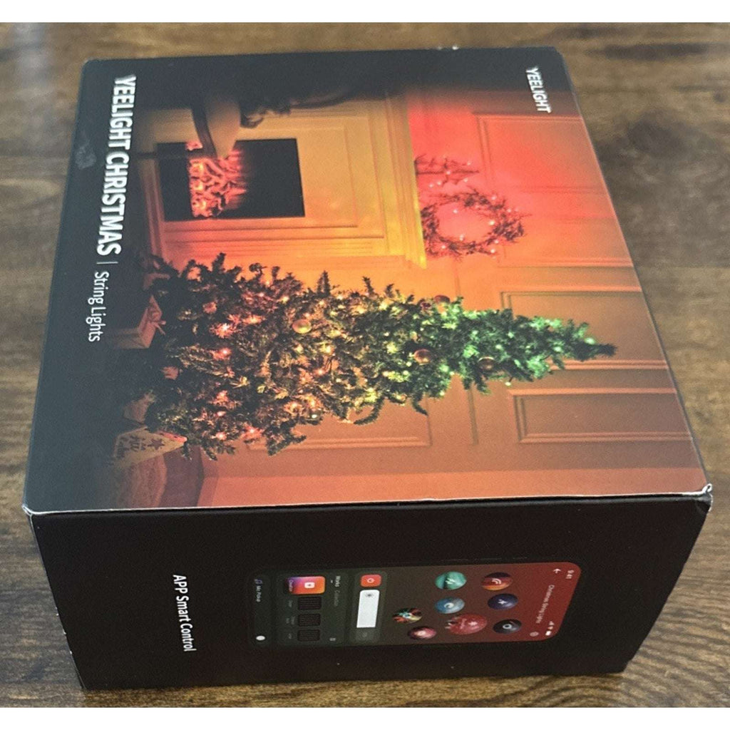 App-Controlled Bluetooth Smart RGB Christmas Lights 200 LED 66Ft w/ Music Flow