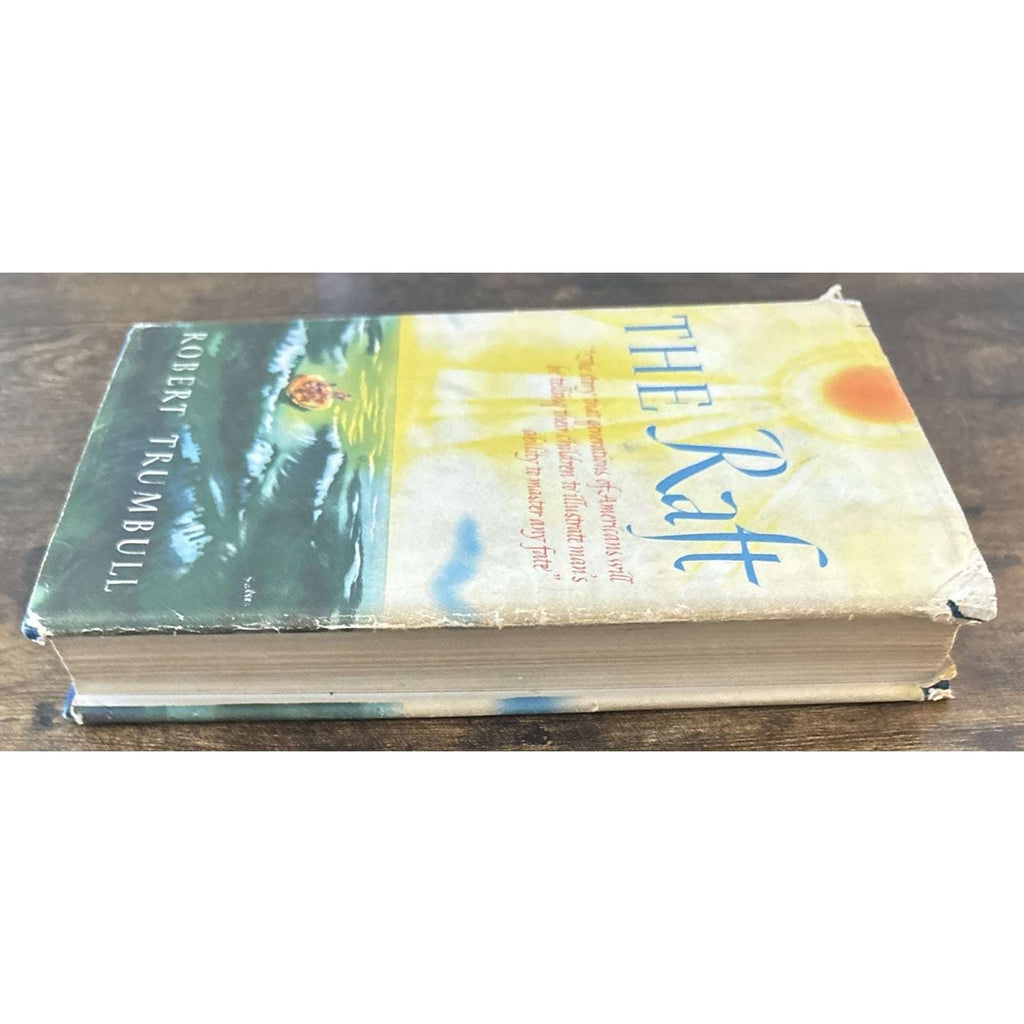 The Raft Robert Trumbull 1942 Henry Holt Co HCDJ And BOMC Insert