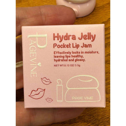 PageVine Hydra Jelly Pocket Lip Jam CHOCO CREAM Lip Gloss w/ Built in Applicator