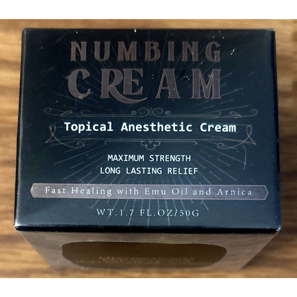 Extra Strength Numbing Cream 50g Fast-Absorbing with Menthol, Emu Oil & Arnica
