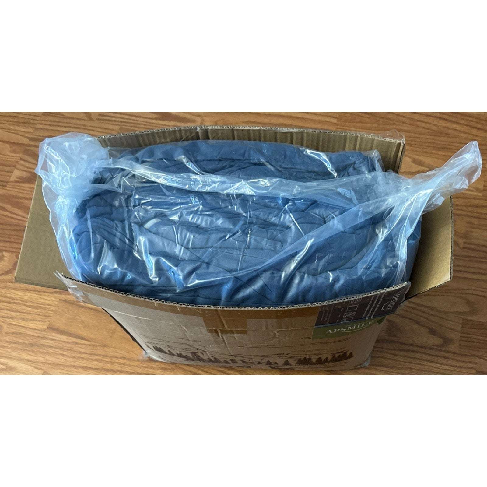 Hotel Quality Down-Alternative Comforter by APSMILE Navy/Gray Duvet Insert King