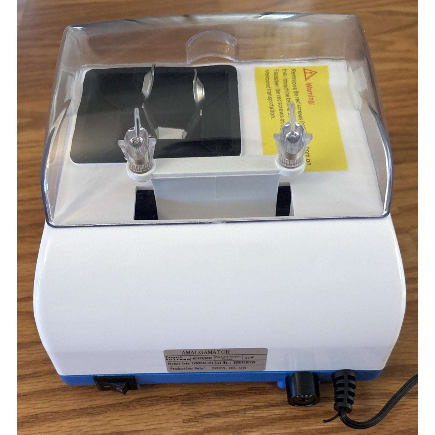 G8 40W Dental Lab Digital Amalgamator Amalgam Capsule Blend Mixer Adj. Speed Con