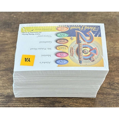 Trivial Pursuit 20th Anniversary Edition Deck of 200 YA Trivia Cards Sealed New