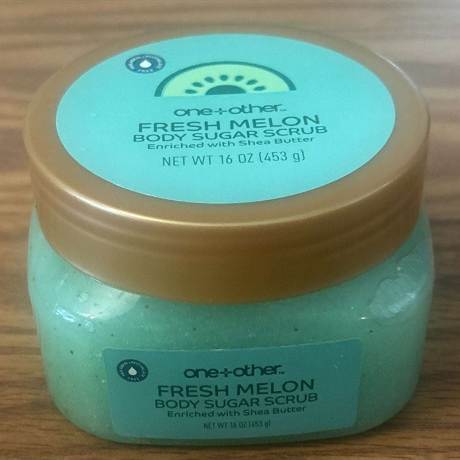 4-Pack One+Other Fresh Melon Body Sugar Scrub with Shea Butter - 16 oz each