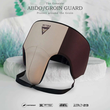 Mytra Fusion Boxing Groin Guard for MMA Muay Thai Kickboxing Martial Arts 28-33"