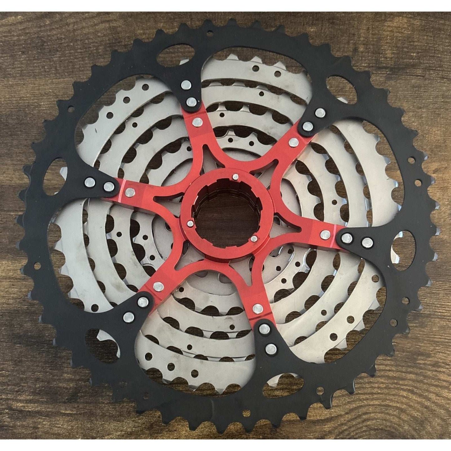 Lanxuanr 10-Speed Sprocket Cassette 10-50t for Mountain Bike and Road Bicycle