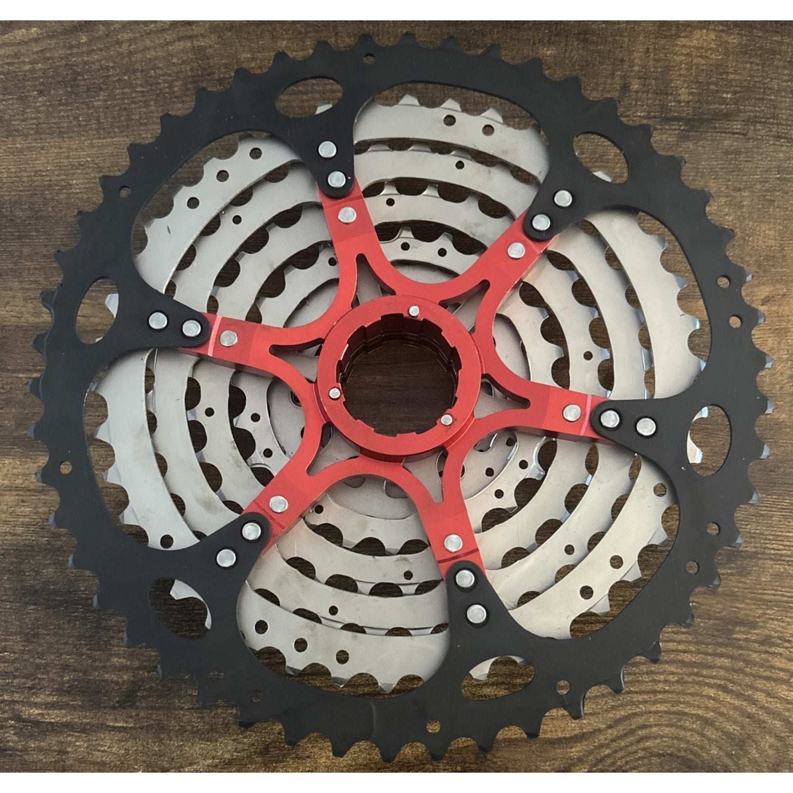 Lanxuanr 10-Speed Sprocket Cassette 10-50t for Mountain Bike and Road Bicycle
