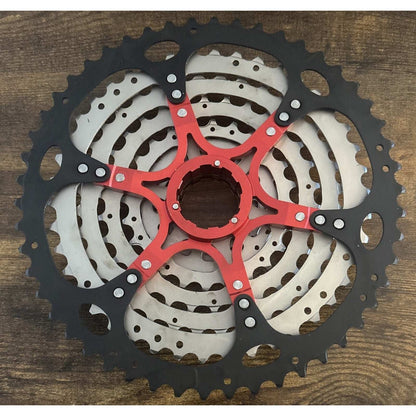 Lanxuanr 10-Speed Sprocket Cassette 10-50t for Mountain Bike and Road Bicycle