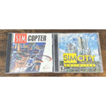 SimCity 3000 Unlimited (PC, 2000) w/ Key & SIM COPTER (PC, 1998) 2 Game Lot