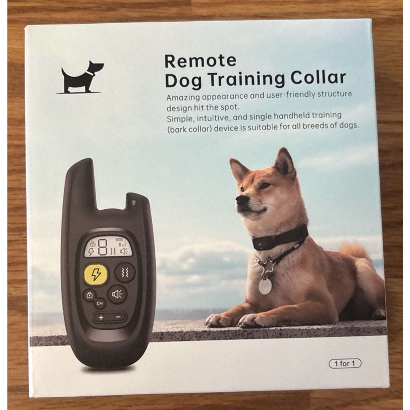 Upgraded Dog Training Collar with Remote - Beep, Vibration & Shock S, M & L Dogs